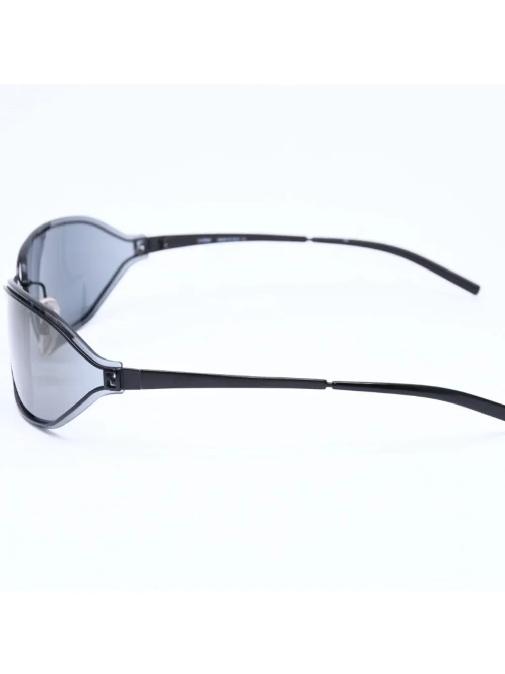 Fendi Sunglasses Eyewear 72 Black Metal Acetate Zucca Motif